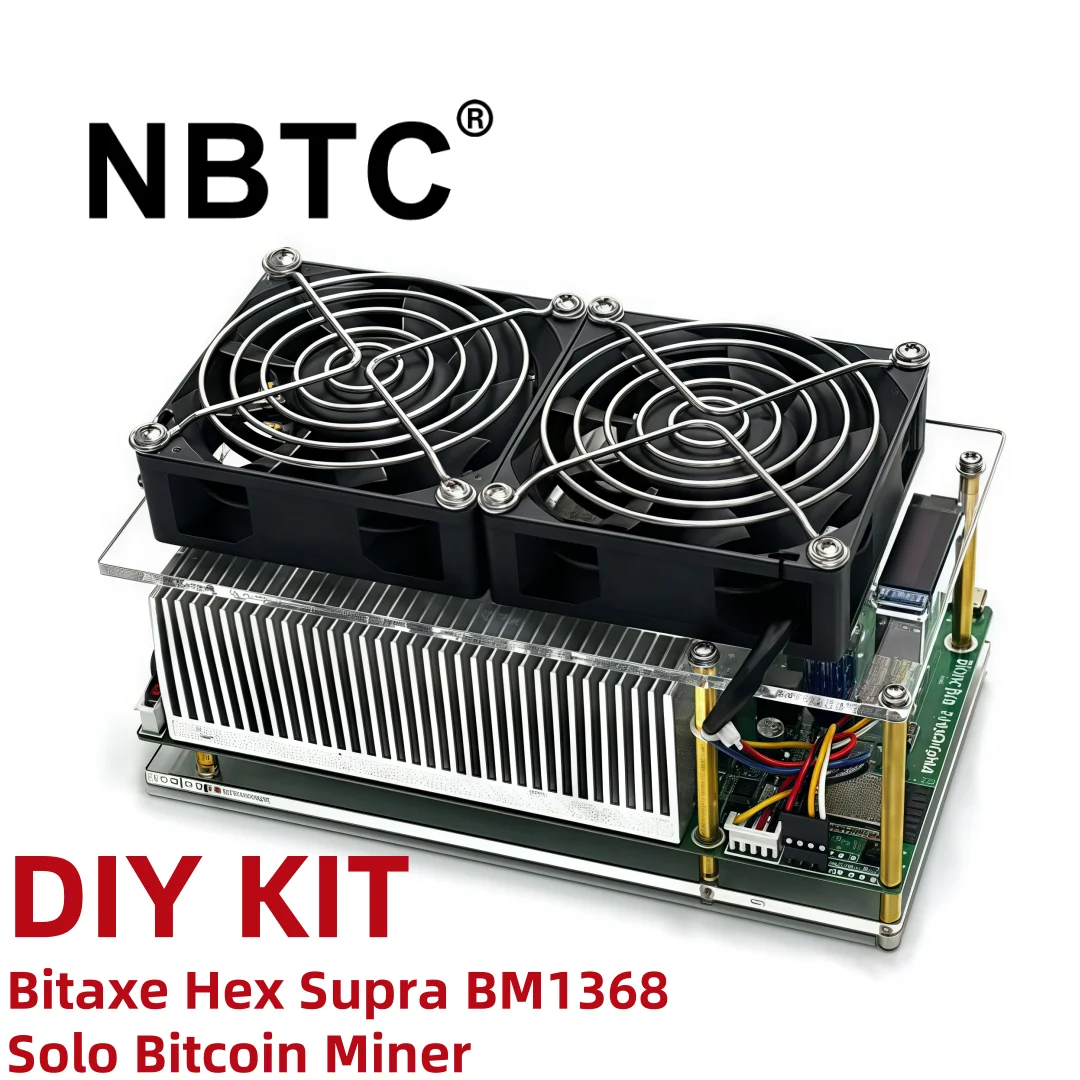Bitaxe Hex Supra BM1368 Series DIY Kit запасные части на основе открытого исходного кольца для Bitaxe SupraHex 4,2 + TH/s Solo Bitcoin Miner