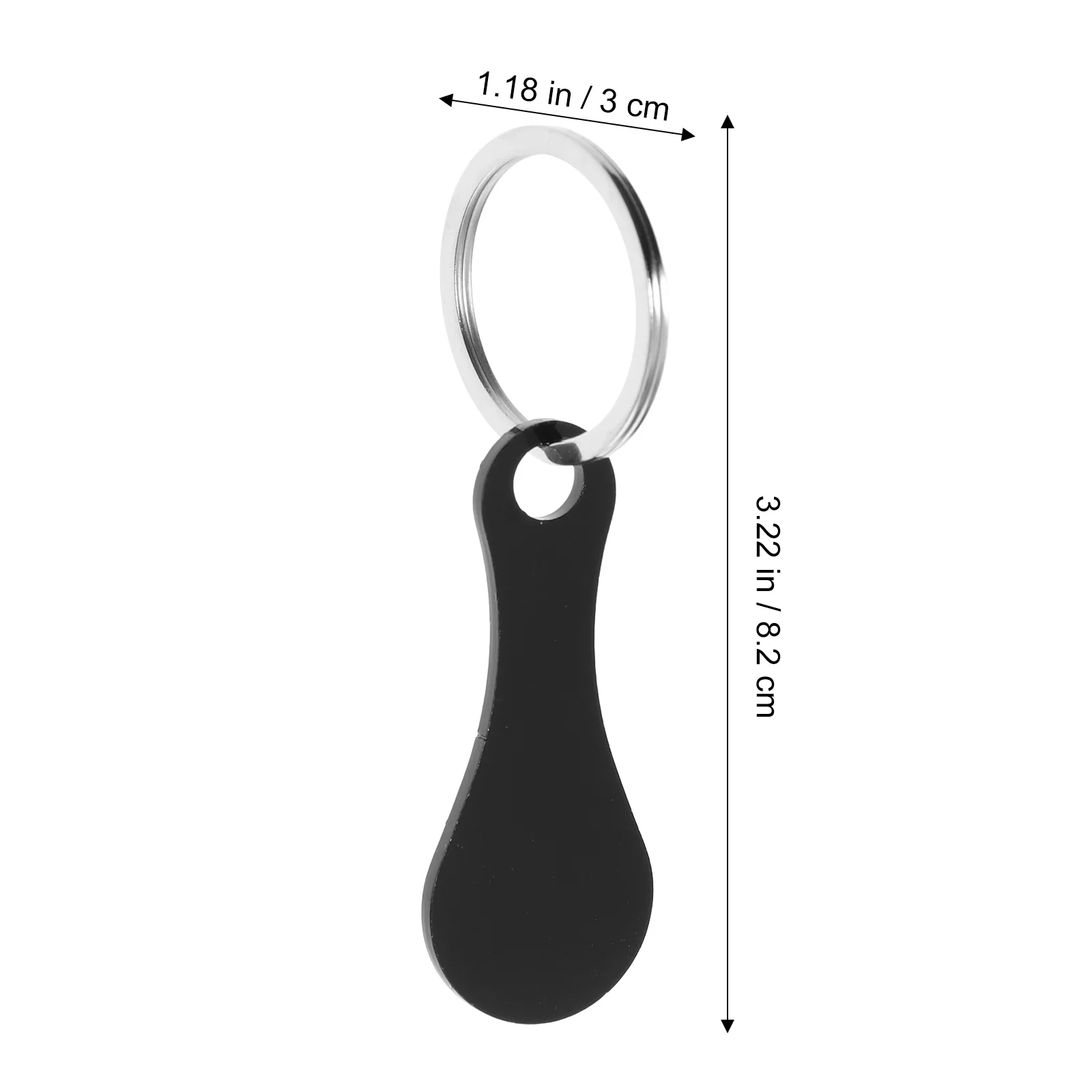 4 Stück Schlüssel ring Disassembler Wagen Token Shopping Push Fob Entferner Edelstahl leichte Ringe