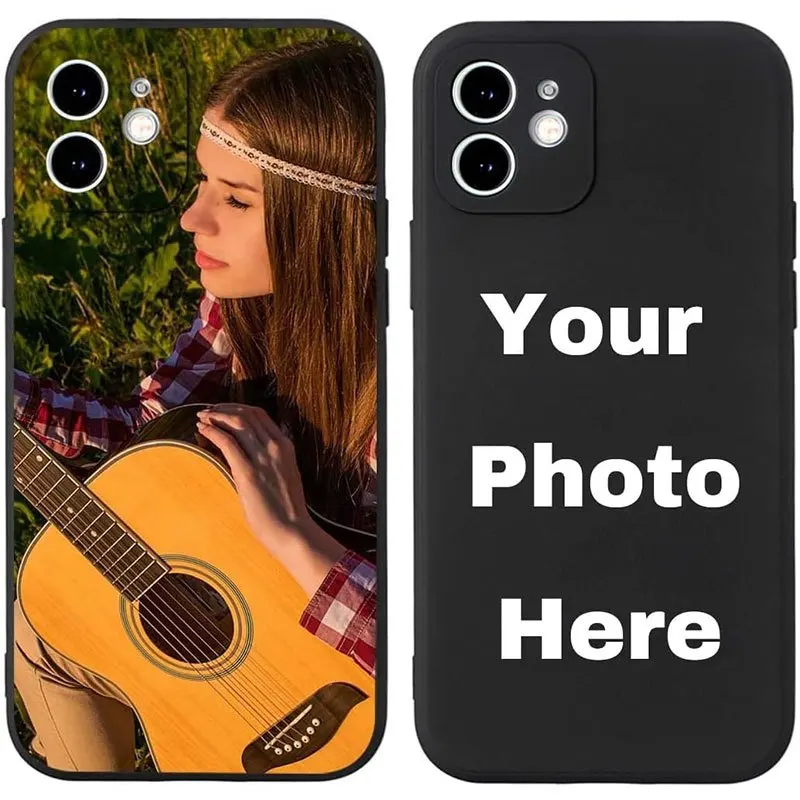 Individuelle Handyhülle für eine Vielzahl von iPhone-Modellen, einschließlich 16, 15, 11, 12, 13 und 14 Pro Max Mini. DIY-Hülle, TPU-Rückabdeckung – Detail 4