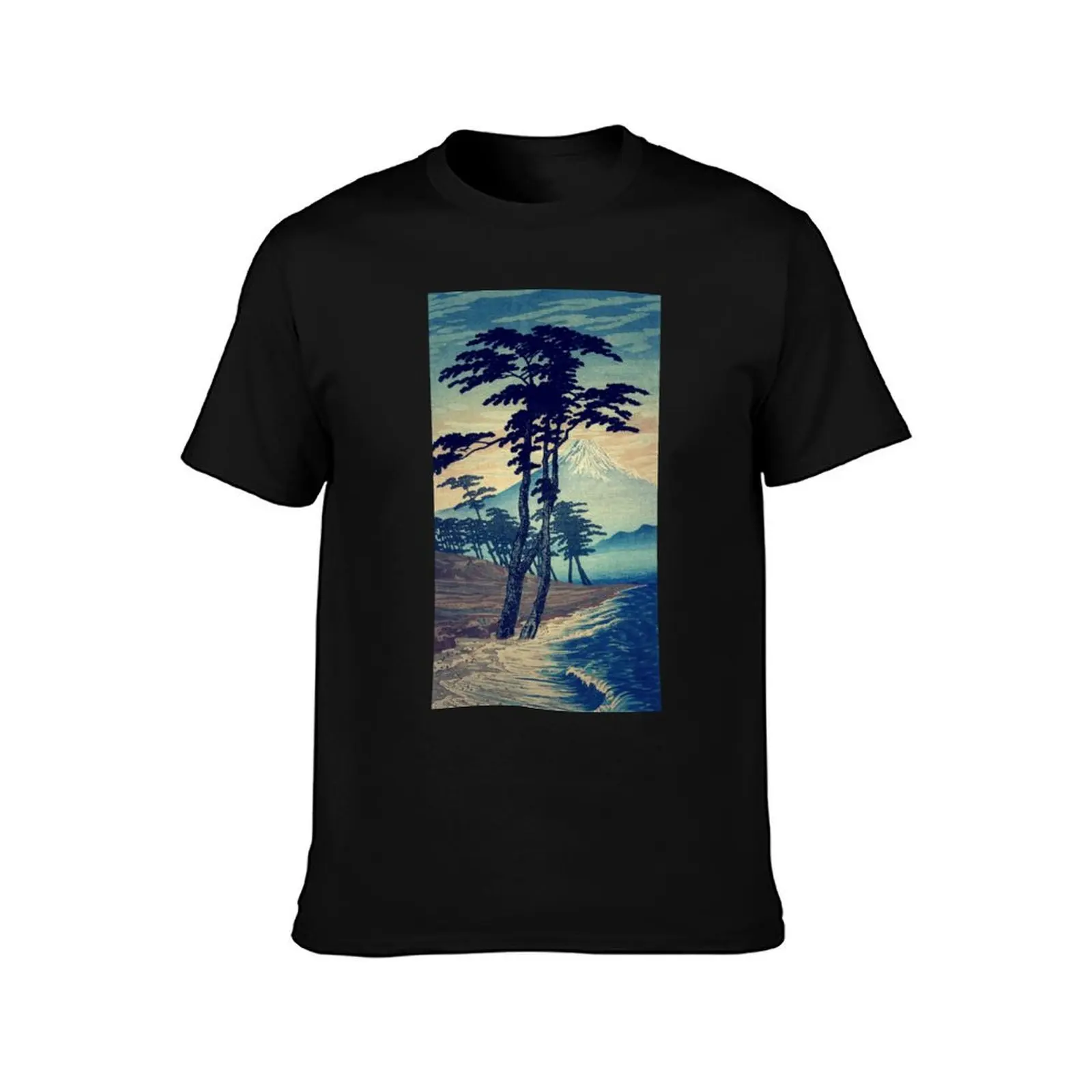 Late swimming after the floods in Hainsay - Nature Landscape T-Shirt Work Duty Casual T-Shirt