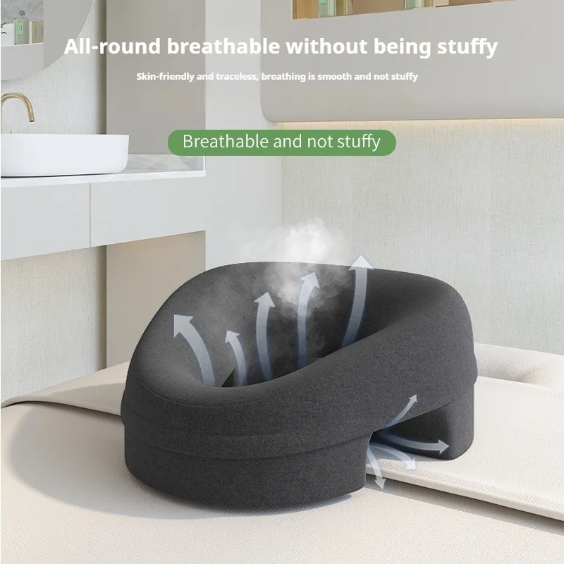 Memory Foam Breathable Head Pillow Ergonomics Lying Down Pillow Rest Support Pillow Body Massage Face Rest Pillow Beauty Salon