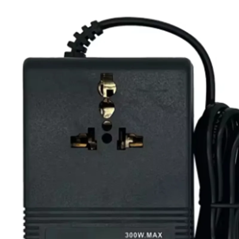 ABKO-300W محول جهد كهربي محول 220 فولت إلى 110 فولت خطوات أسفل محول 110 فولت إلى 220 فولت محول السفر العاكس الاتحاد الأوروبي التوصيل