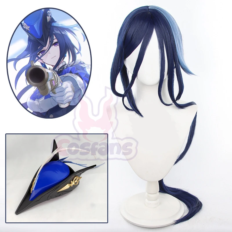 

Clorinde Genshin Impact Hat Headwear Cosplay Wig Props Halloween Christmas Fancy Party Costumes Accessories