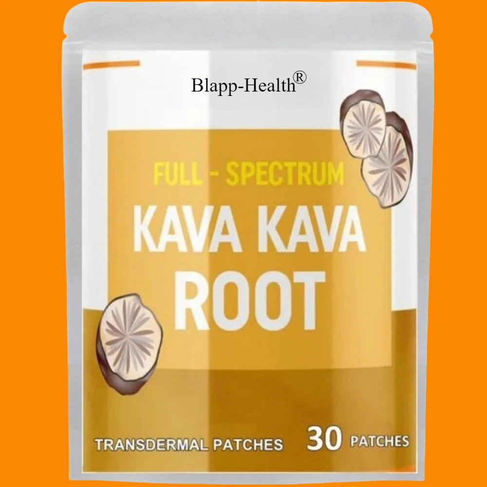 30 Patches Kava Kava Root Transdermal Patches Mood Support Promotes Relaxation & Improved Mindset