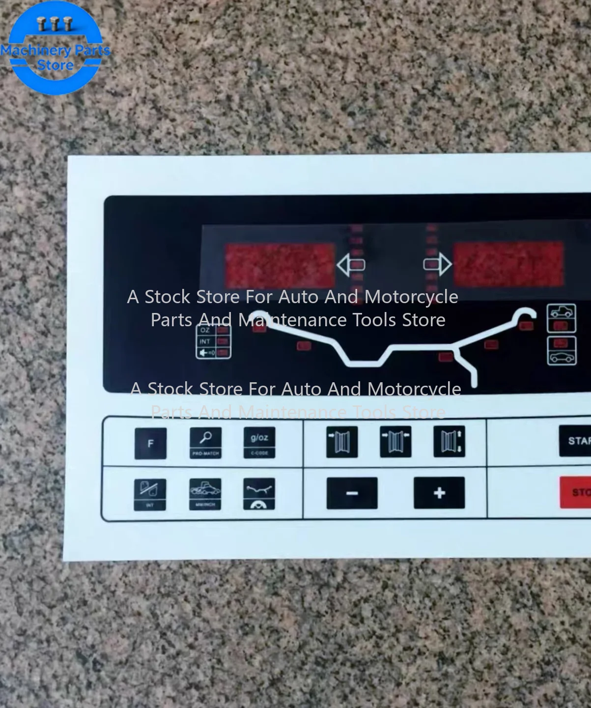 For HOFMANN Tire Dynamic Balancing Machine 980L Keyboard Membrane Switch