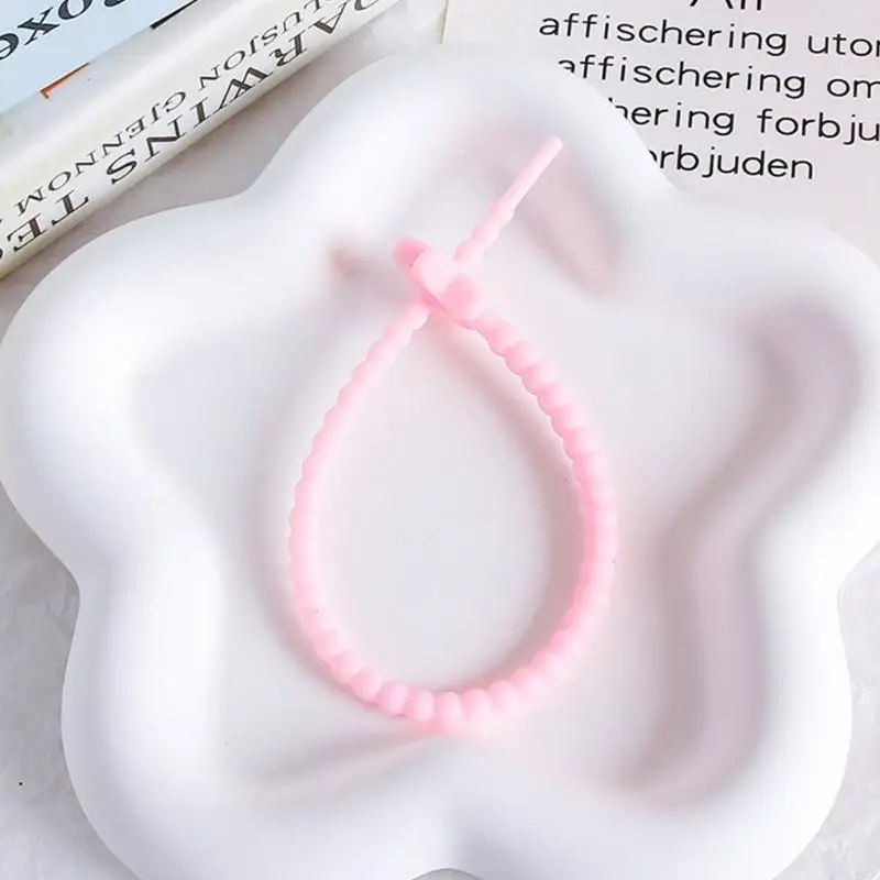 195C Colored Five-Pointed Star 22cm Silicone Rope DIY Jewelry Chain Accessories