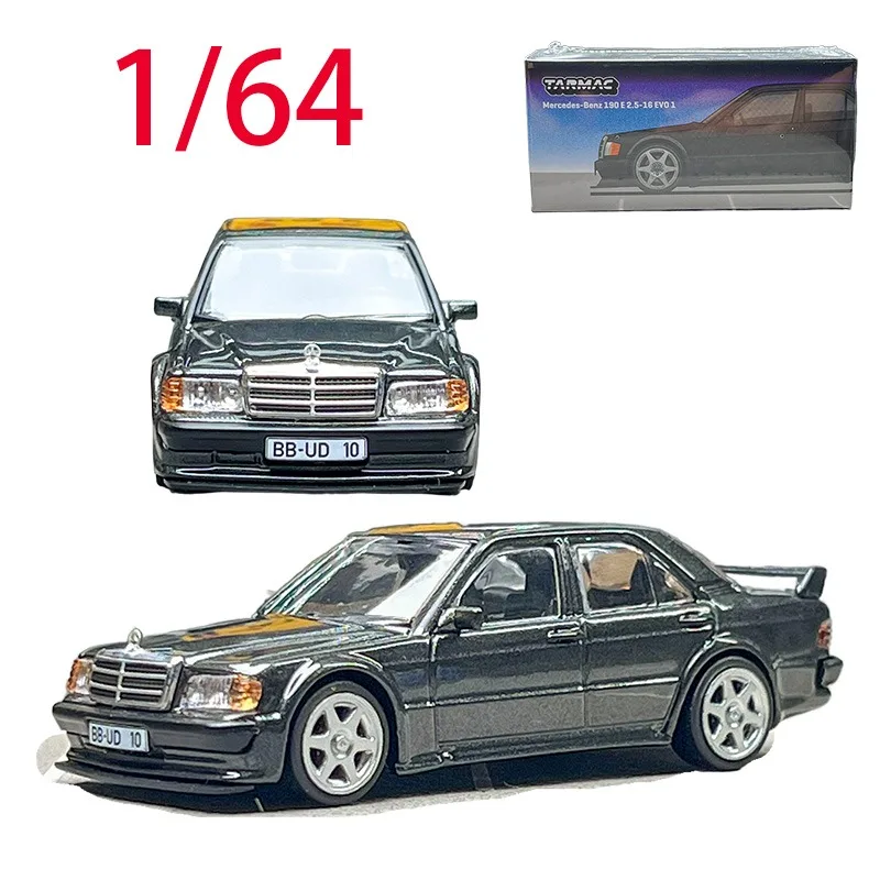 

TW Diecast 1/64 Scale Mercedes Alloy Car Model Mercedes 190E 2.5-16 EVO I Play Vehicles Toys for Boys Original Box Collection