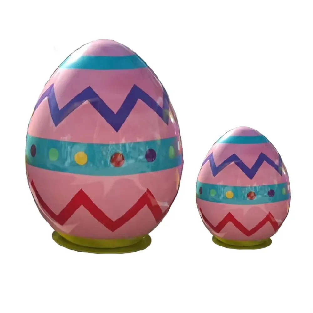 

Large Outdoor Fiberglass Easter Eggs Large Party Decoration Shopping Mall Event Festive Decoration