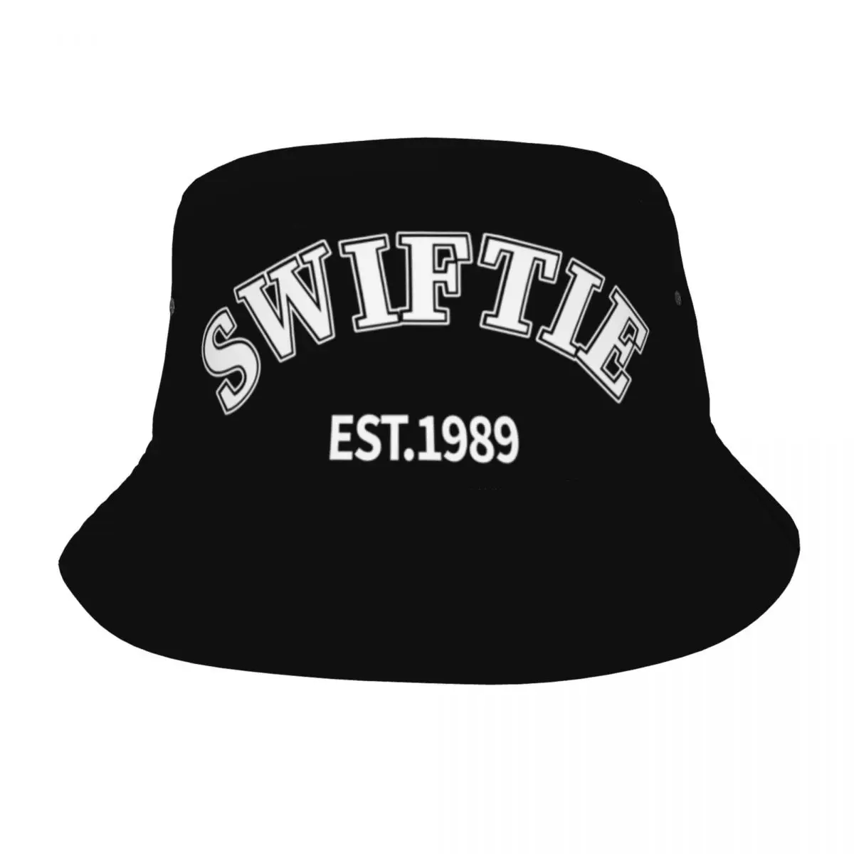 S-Swiftie Bucket Hat For Women EST 1989 Fisherman Hats Funny Travel Hiking Caps Portable Hip Hop Custom DIY Visor Hats