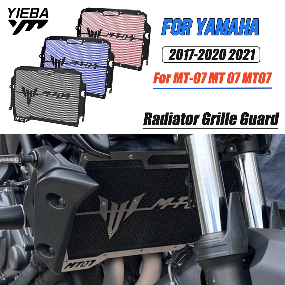 

Motocycle Radiator Grille Cover Water Tank Guard Protection FOR Yamaha MT-07 MT 07 MT07 2013 2014 2015 2016 2017-2025 FZ-07 FZ07