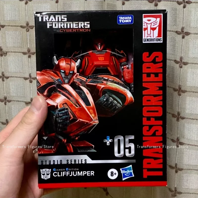 Auf Lager Transformer Studio SS-GE 05 Cliffjumper G1 Cartoon Film Abbildung Modell Anime Action Deformation Roboter Spielzeug Beliebte Geschenke