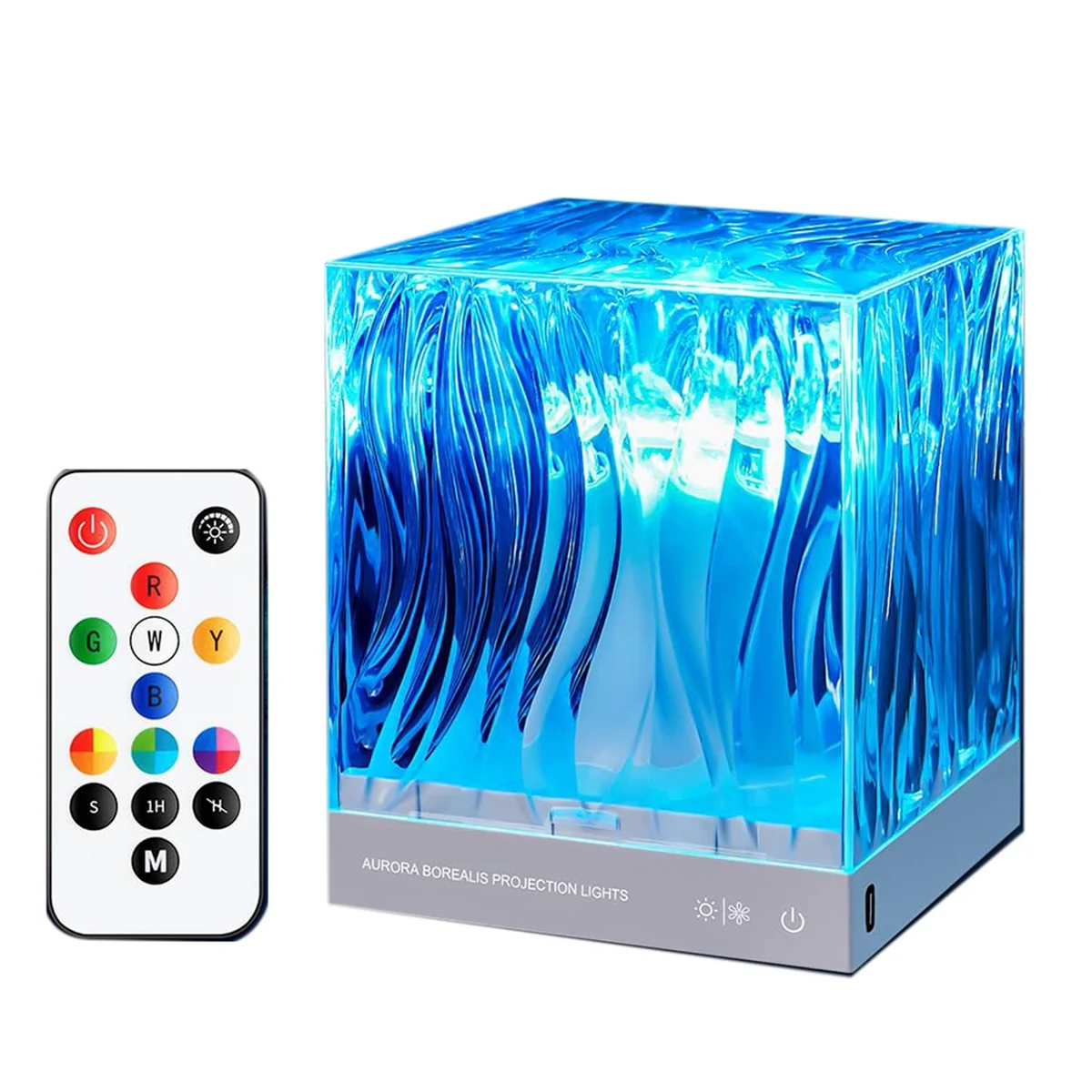 Northern Lights Aurora Projector Light,18 Colors Lighting Galaxy Projector Mood Lighting,Remote Timer Projector Lights