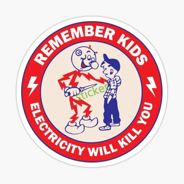 ملصقات سيارة كهربائية من Danger، تصميم شعار بسيط عصري، شارات سيارة من الفينيل المقاوم للماء والخدش #3