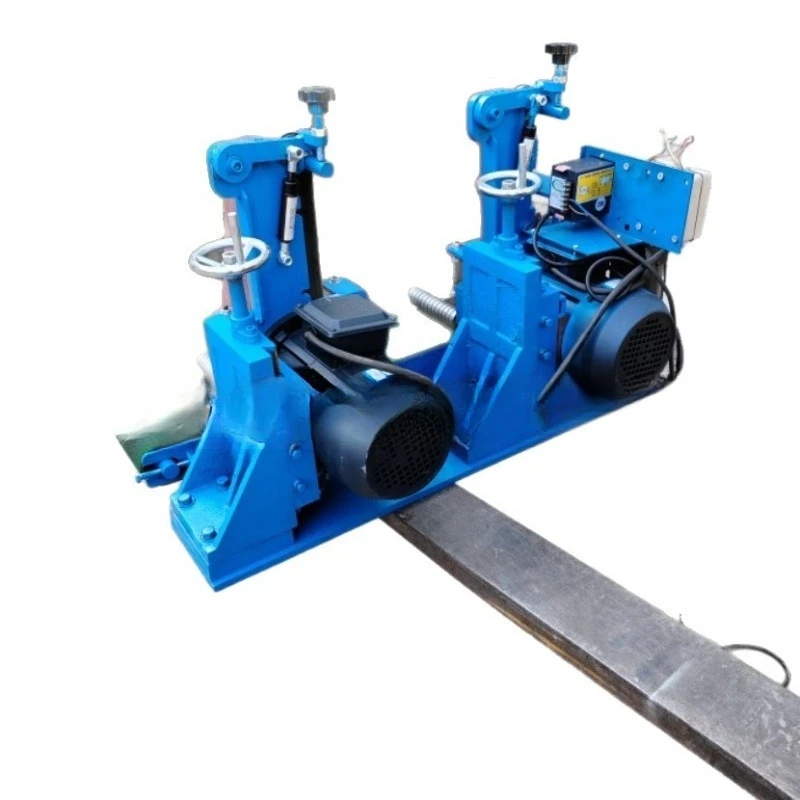 Small automatic metal deburring and oxidizing skin stainless steel flat rust removal belt machine desktop grinder