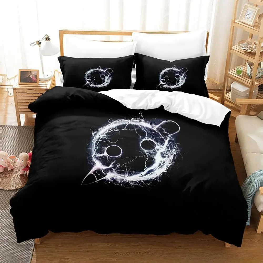 

Knife party abandon ship Bedding Set Single Twin Full Queen King Size Bed Set Aldult Kid Bedroom Duvetcover Sets Anime Bed Sheet