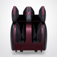 Electric Shiatsu Foot Leg Massager Calf Beautician Heating Vibration Air Pressure Massage Machine Ball Roller Foot Massager