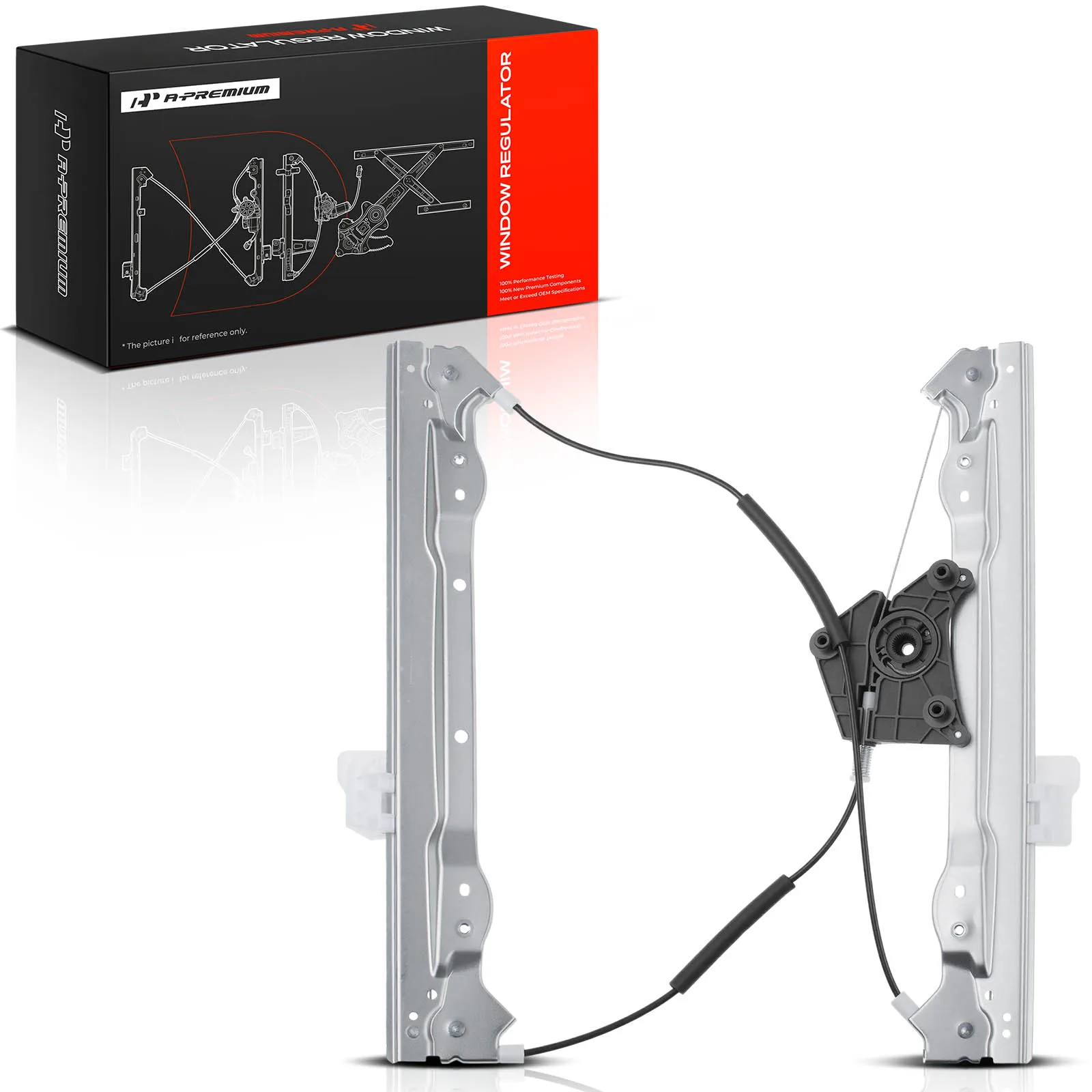A-Premium Front Driver Side Power Window Regulator for Dodge Avenger 2011-2014 Chrysler 200 2011-2014