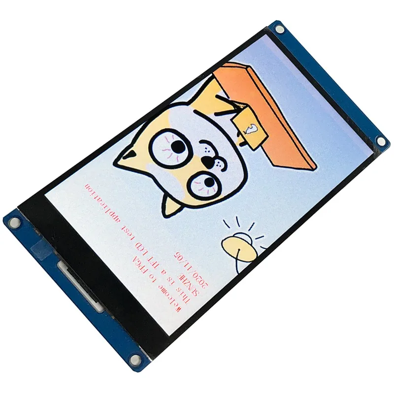 800x480 Pixel Capacitive Touch Screen Nt35510 NIOS Driver