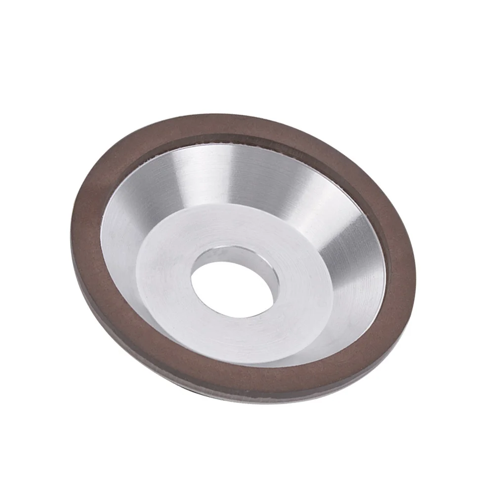 Roda de rebolo em forma de tigela, liga de esmeril de abrasão de diamante, prática para ferramenta de corte de cerâmica