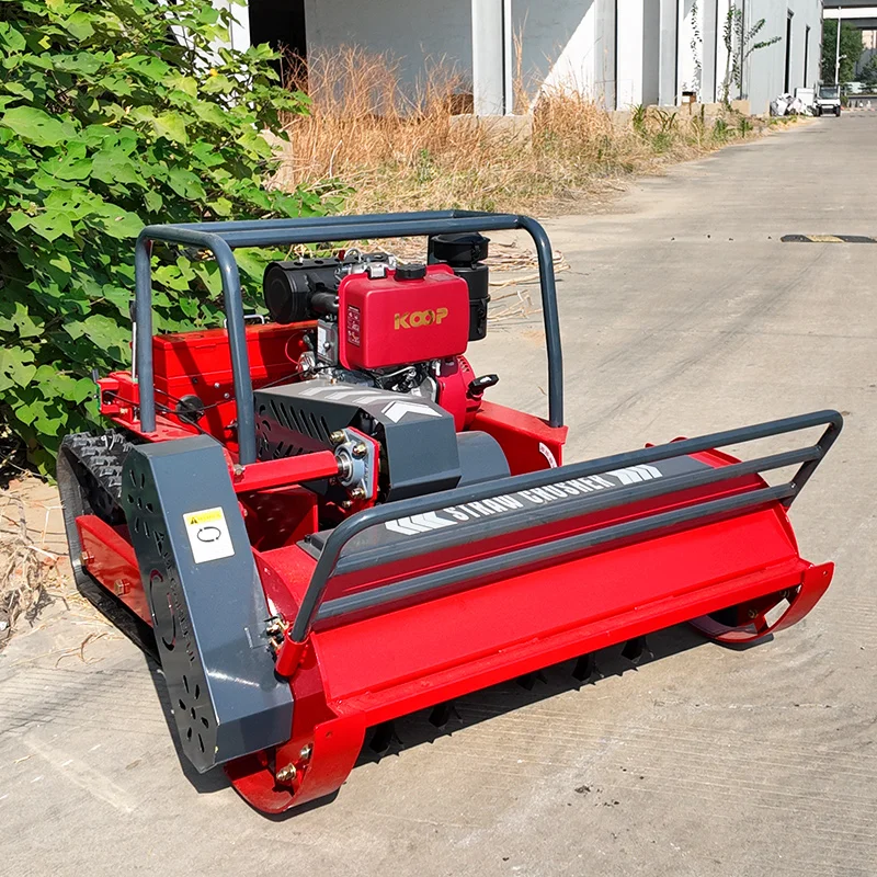 تخصيص جودة عالية flail جزازة العشب التحكم عن بعد ذكي آلة تقطيع العشب روبوت بكرة آلة تقطيع الفراشي شهادة CE