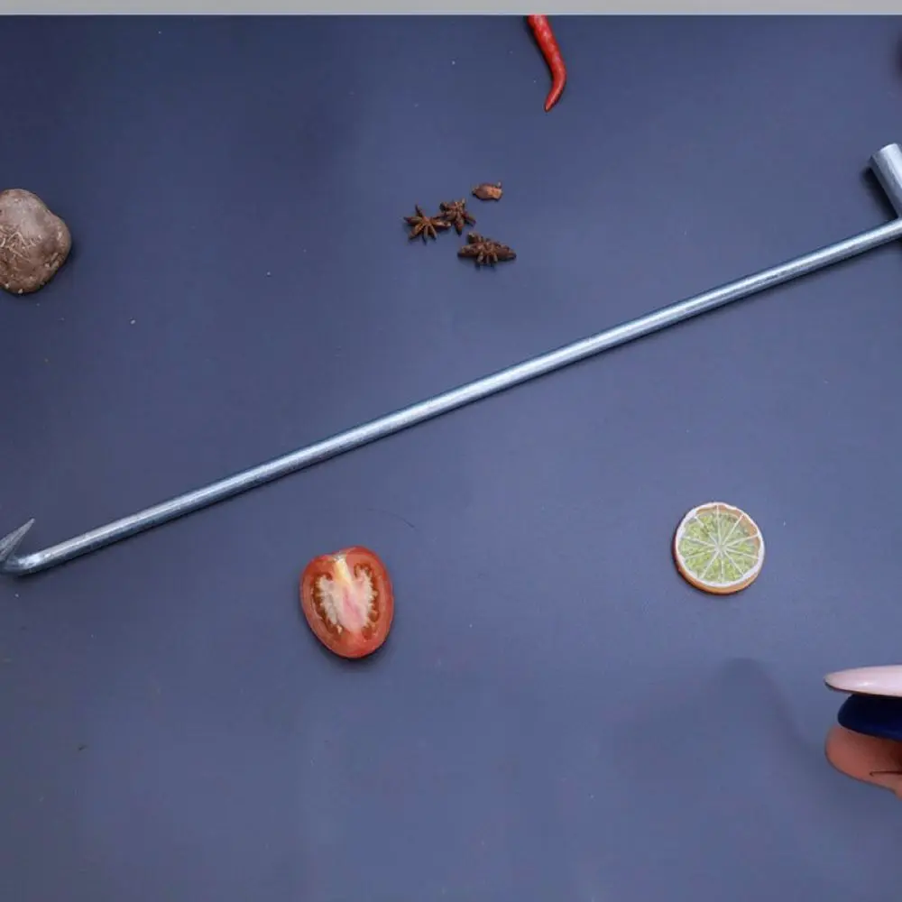 High Strength Meat Hanging Hook T Shape Grip Tool Galvanized Steel For Efficient Industrial Butchery Meat Processing Gear