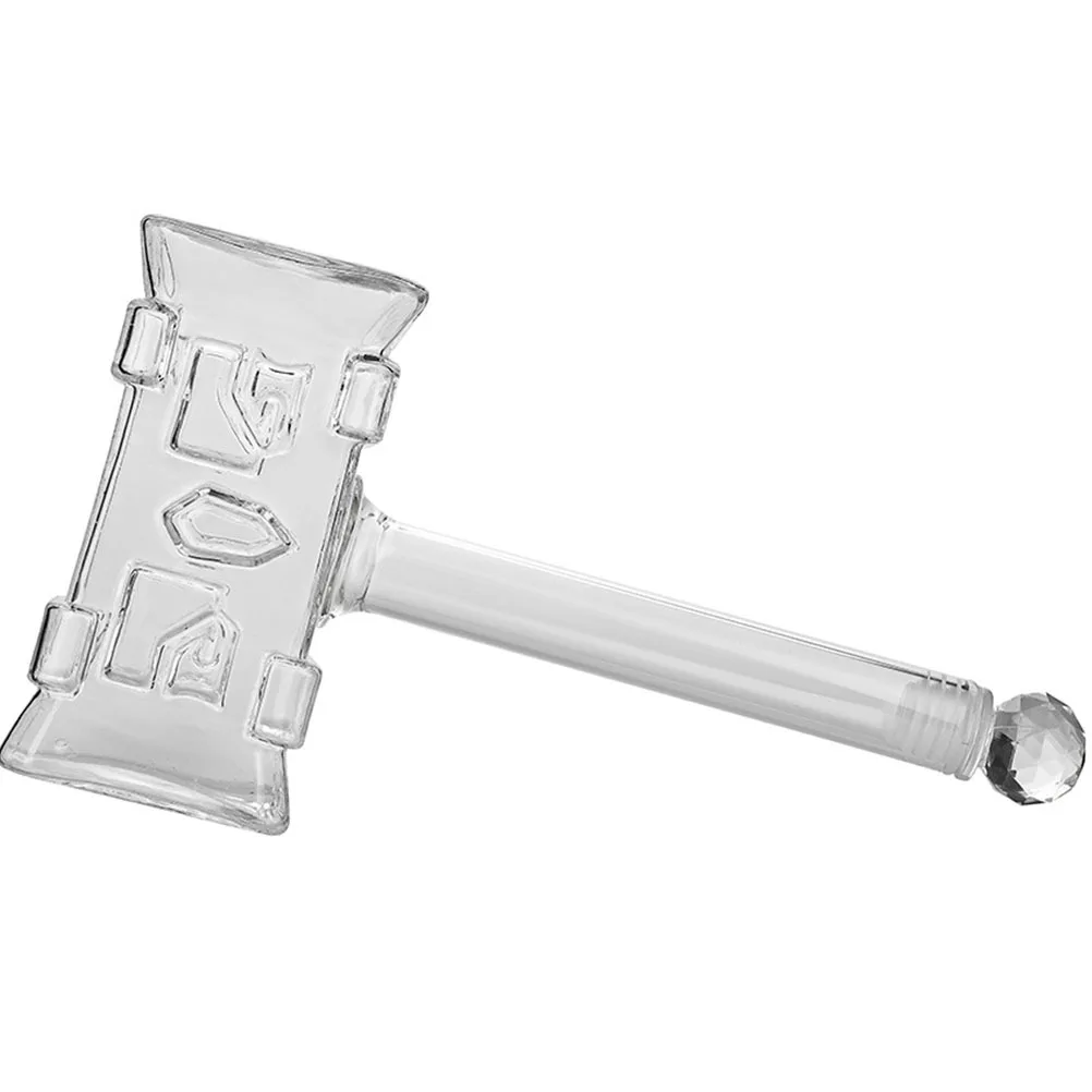 

Clear Wine Decanter Stylish Whiskey Bottle Liquor Dispenser for Home Bar Wine Tasting Drinking Accessory