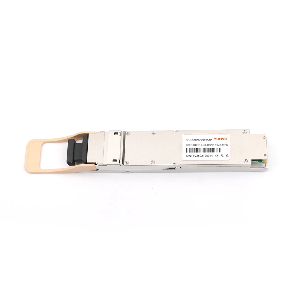 

MMA4Z00-NS 800G SR8 OSFP Optical Transceiver Module PAM4 850nm 100m DOM Dual MPO-12/APC Fiber Optic Equipment