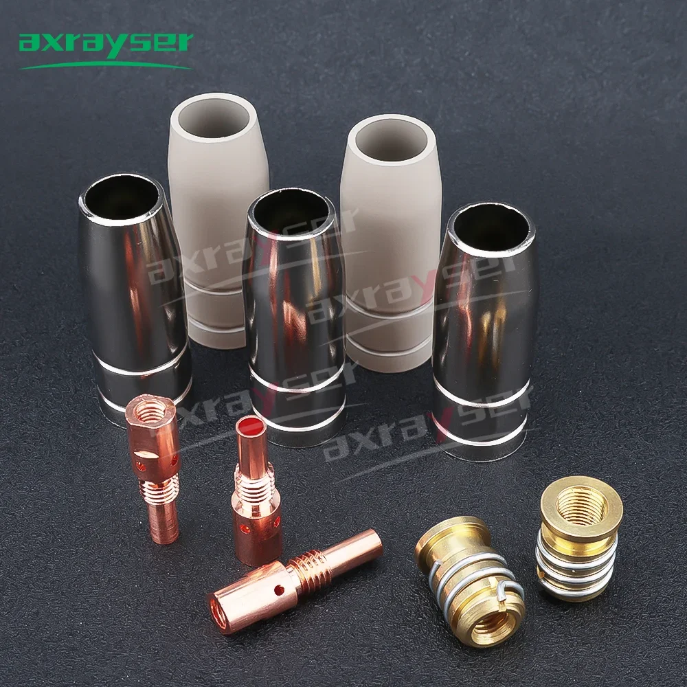 25AK MIG MAG GMWA Coating Nozzle Contact Tip 25AK Welder Accessory MIG Torch Consumables for 25AK MB25 MIG MAG GMAW Welder