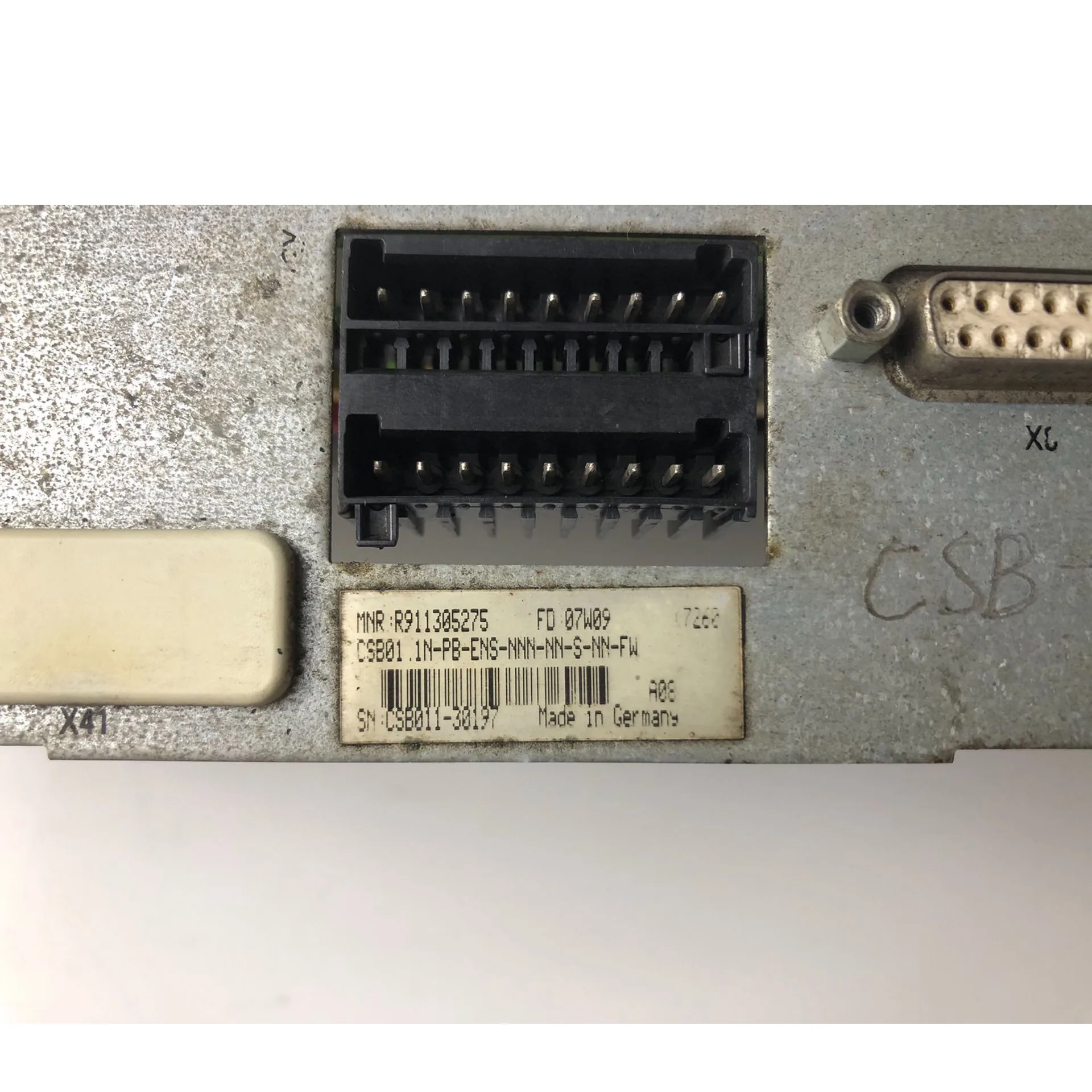CSB01.1N-PB-ENS-NNN-NN-S-NN-FW   Control Panel  With warranty