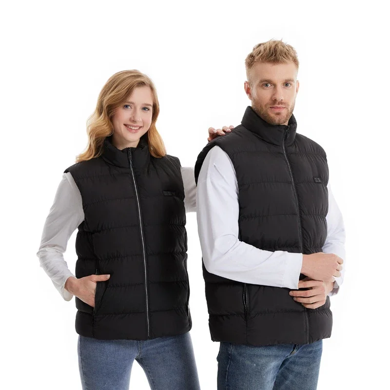 Autumn Winter New Intelligent Heating Vest Dual Control 11 Zone Electric Tank Top for Men and Women USB Charging Heating Vest