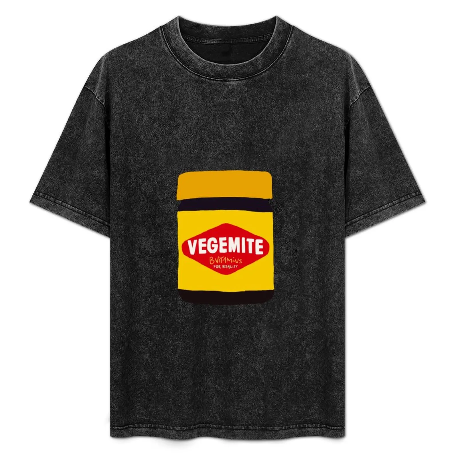 

Vegemite T-Shirt Basic Casual Short Sleeve Cotton Shirt