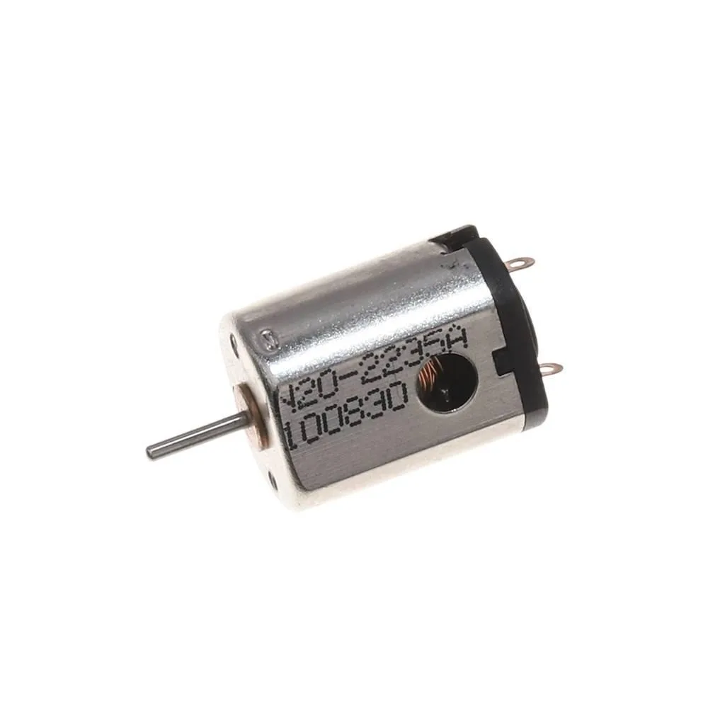 1PCS Ndfeb High-strength Magnetic Force N20 Motor with Heat Dissipation Holes DC3V 0.5A RPM Ultra-high Speed DC Motor