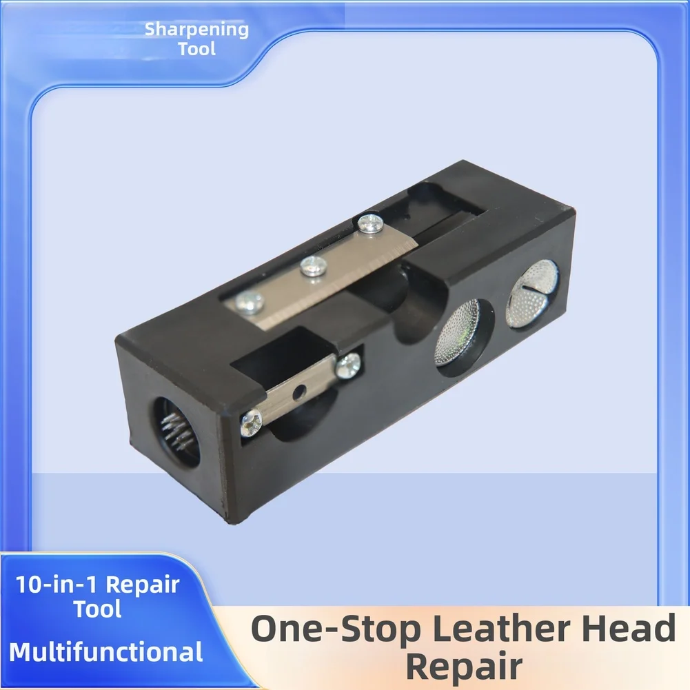 

Billiards Billiard Maintenance Black Cue Tip Tool Precision Grinding Steel U-shaped Grinding Piece On-the-go Repair