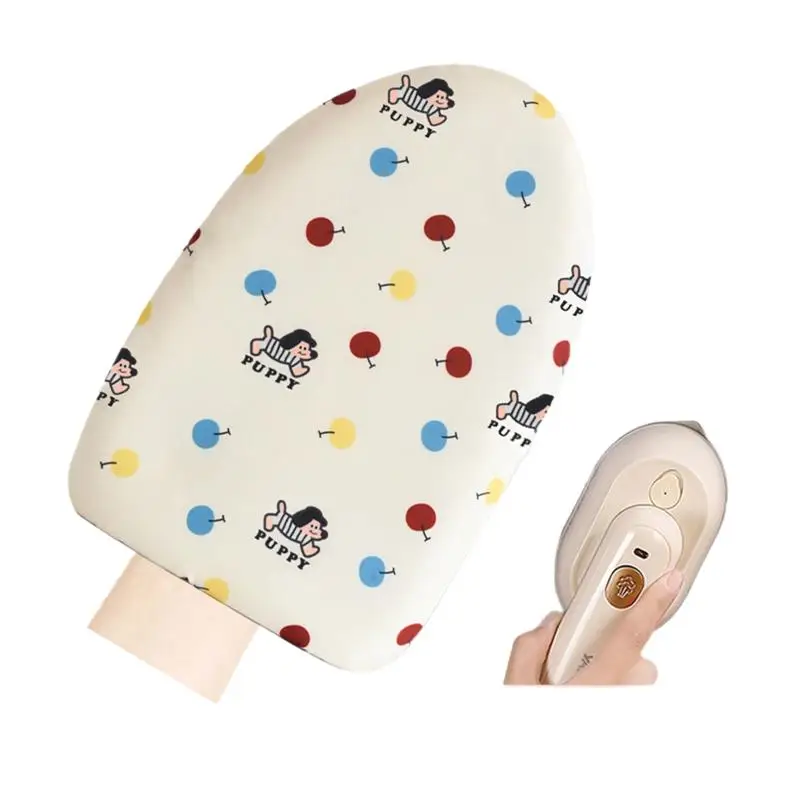 

Термостойкие перчатки с портативной гладильной доской, водонепроницаемые, с защитой от пара, для домашнего отпаривателя одежды, мини-держатель для утюга