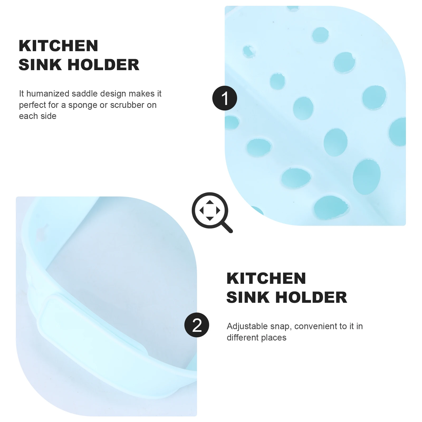 

Hanging Basket Organizer Water-Draining Storage Bag Kitchen Gadgets Holder Bathroom Toiletries Makeup Rack Space-Saving