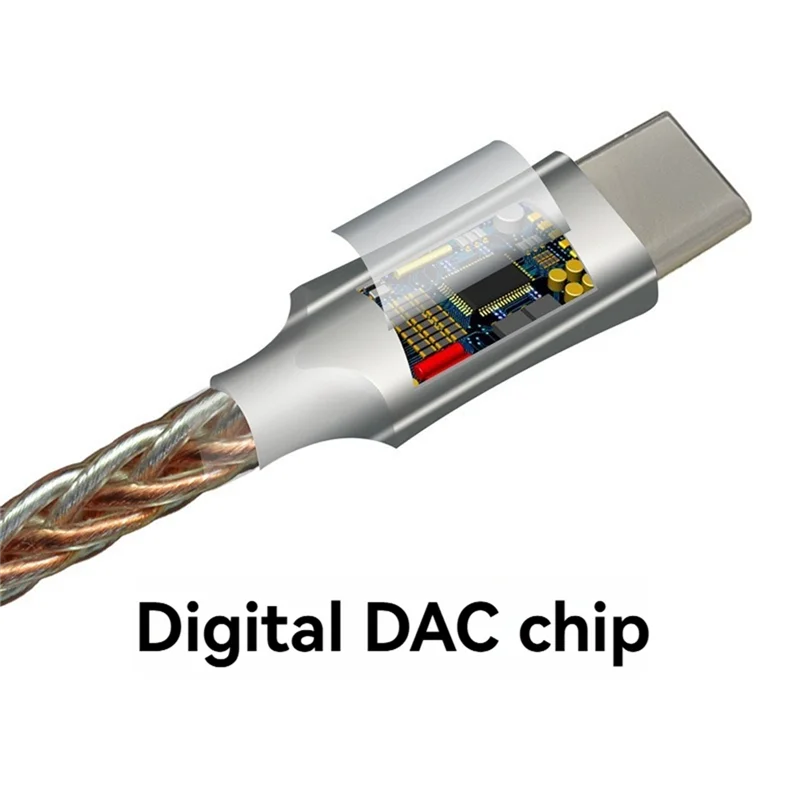 ABMF-نوع C إلى 3.5 مللي متر Hifi DAC سماعة محول USB C محلل شفرة سمعي أمبير محول CB1200AU كارت الصوت فك التشفير الرقمي