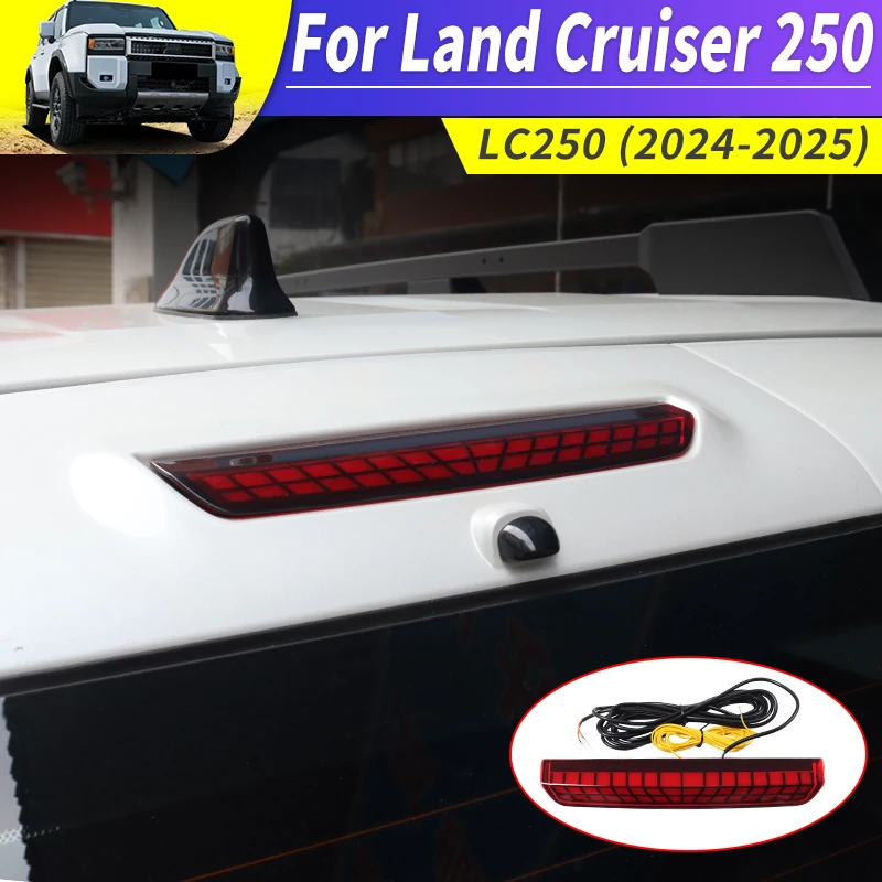 

Для Land Cruiser Prado LC250 First Edition 1958 2024-2025 J250 Дополнительные стоп-сигналы Аксессуары для внешней модификации Тюнинг