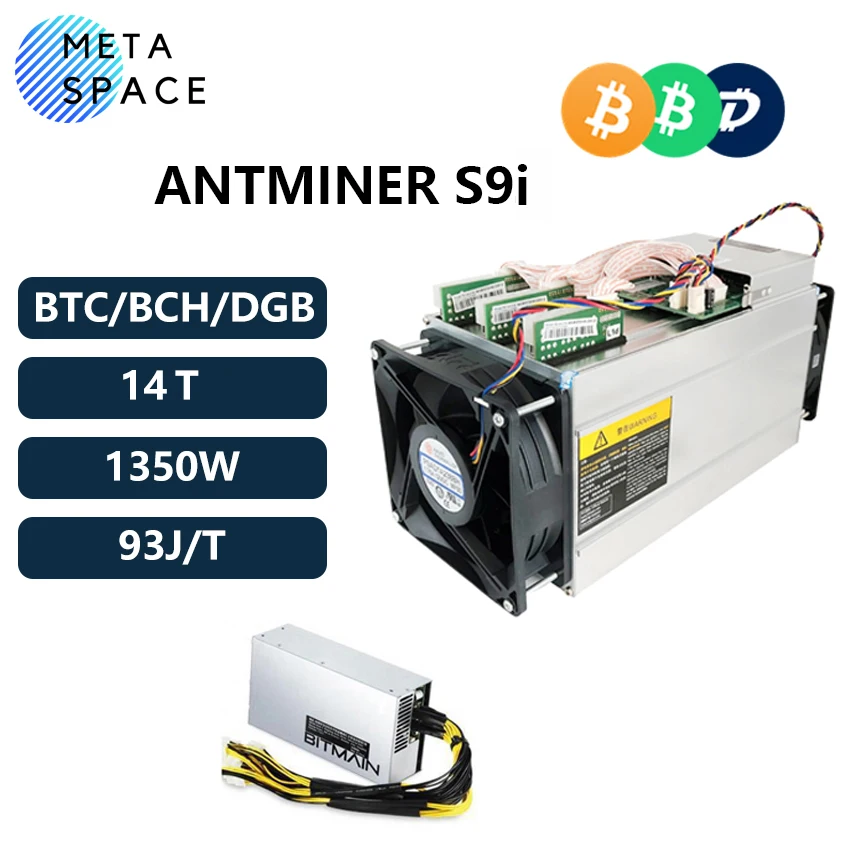 مُعدّل ASIC Antminer S9i بقدرة 14TH/s: تقييم شامل لجهاز تعدين البيتكوين BTC992