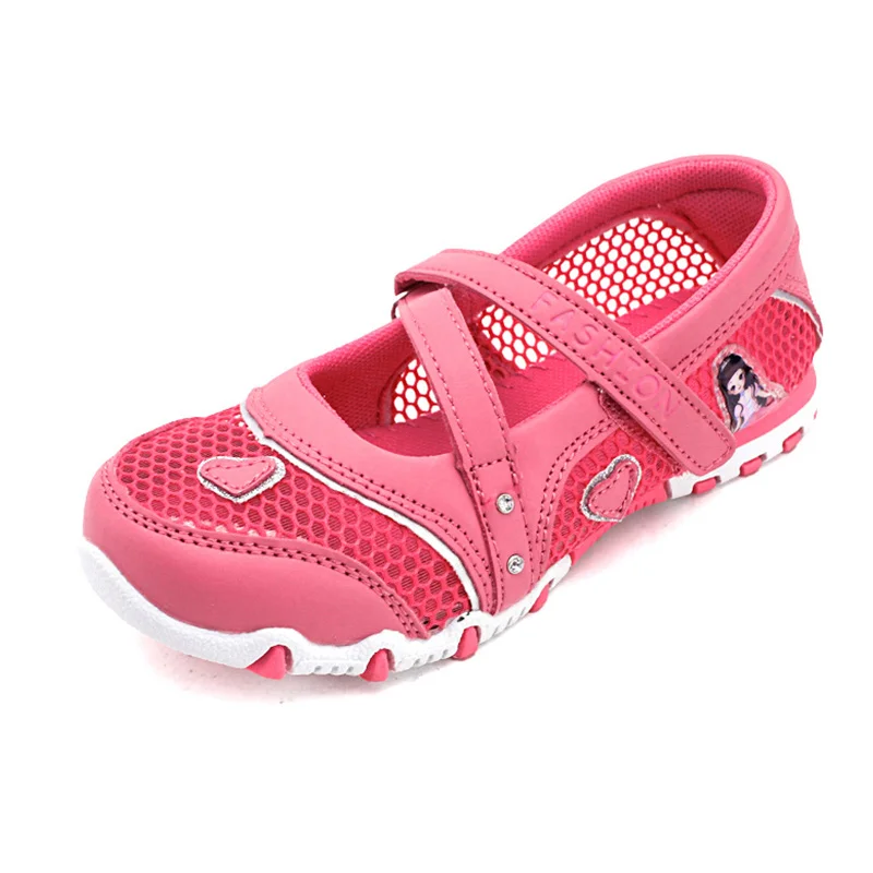 Vendita calda estate di alta qualità antiscivolo scarpe per bambini sandali moda per ragazze sandali principessa cartone animato per bambini piatti