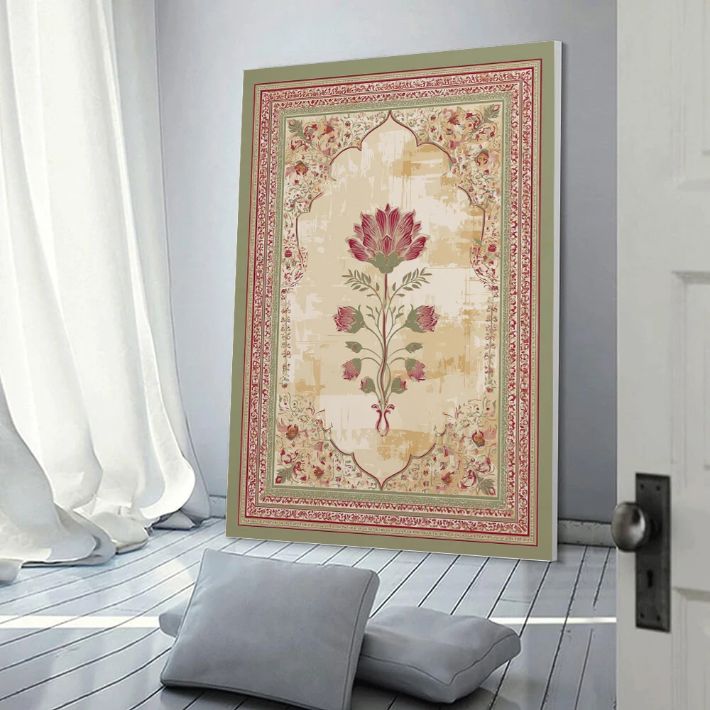 Cetak Kanvas Lengkungan Bunga - Home Decor Jaipur ulasan dan harga