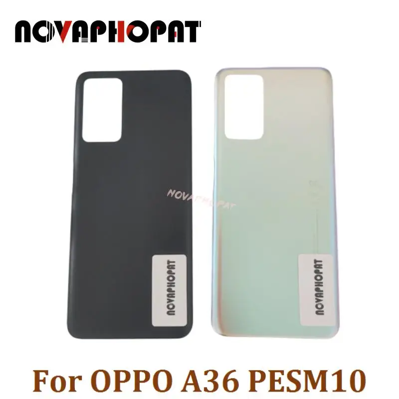 

Novaphopat For OPPO A36 PESM10 Battery Cover Back Rear Door Housing Case Back Cover Cases