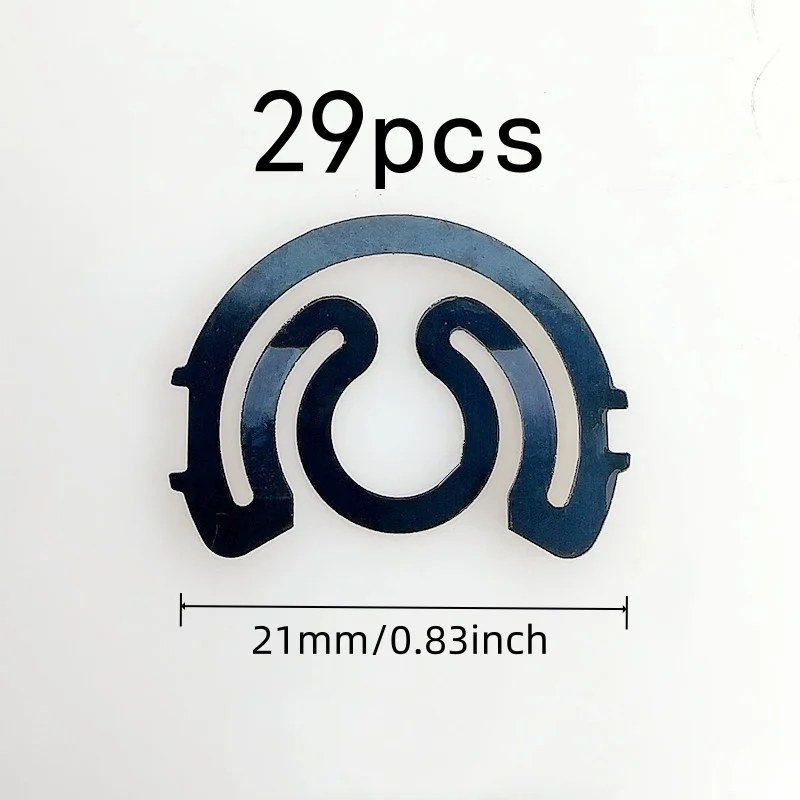 29 pcs 21mm Anti-Thread Jam Spring, Garment Factory Machine, Durable Elastic Metal, Anti-Thread Tangling
