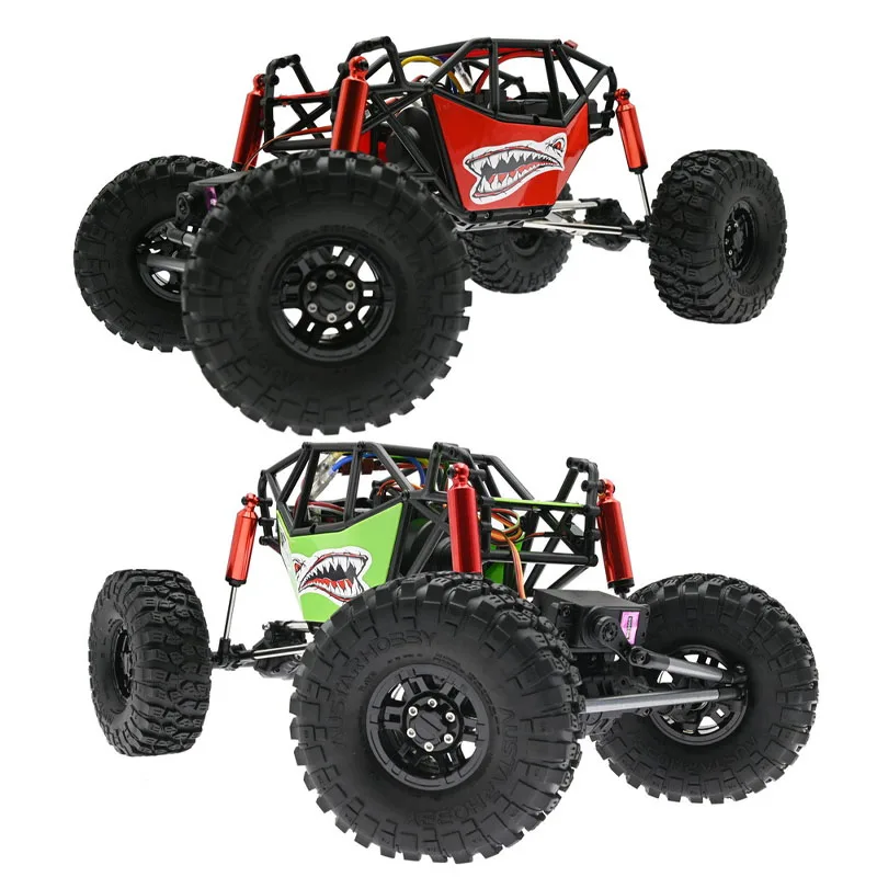 Traxxas 1:10 Scx10 Trx4 Tubular Rc Anti Roll Shark Version Rtr Climbing Off-Road Vehicle Gn8504 Outdoor Adult And Children\'S Toy