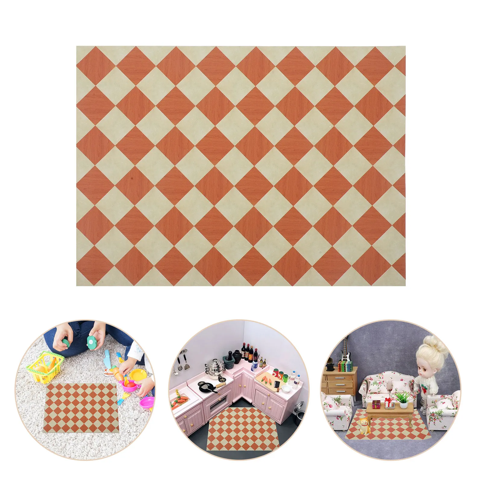 

Реалистичные декоративные напольные покрытия для миниатюрных домиков, аксессуары для фотосъемки, микро-декор