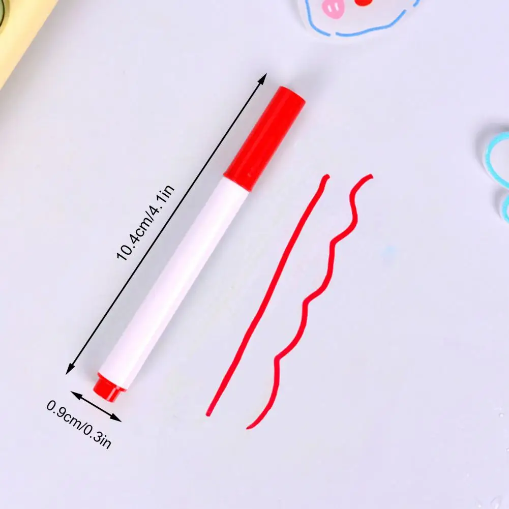 8/12Pcs Water Soluble Chalk Markers LED Boards Art Crafts Bold Lines Erasable Ink Neon Pens Compatible With Illuminated Acrylic