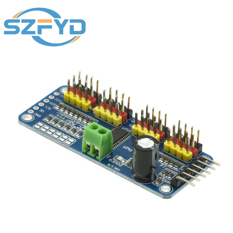 PCA9685 Controlador de servos PWM 16 canales I2C 12 bits - imagen 4