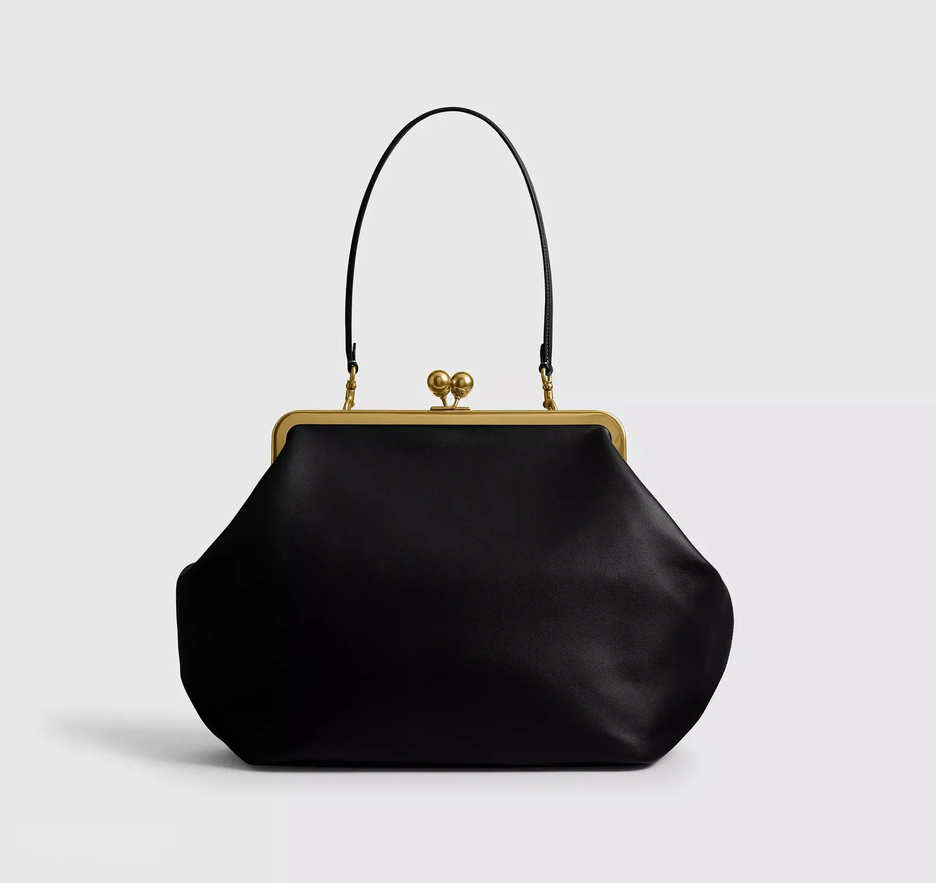 Classic Large Capacity Kisslock Frame Clip Bags For Women Luxury Designer Handbag And Purses 2026 Fashion Ladies Evening Bag view 5