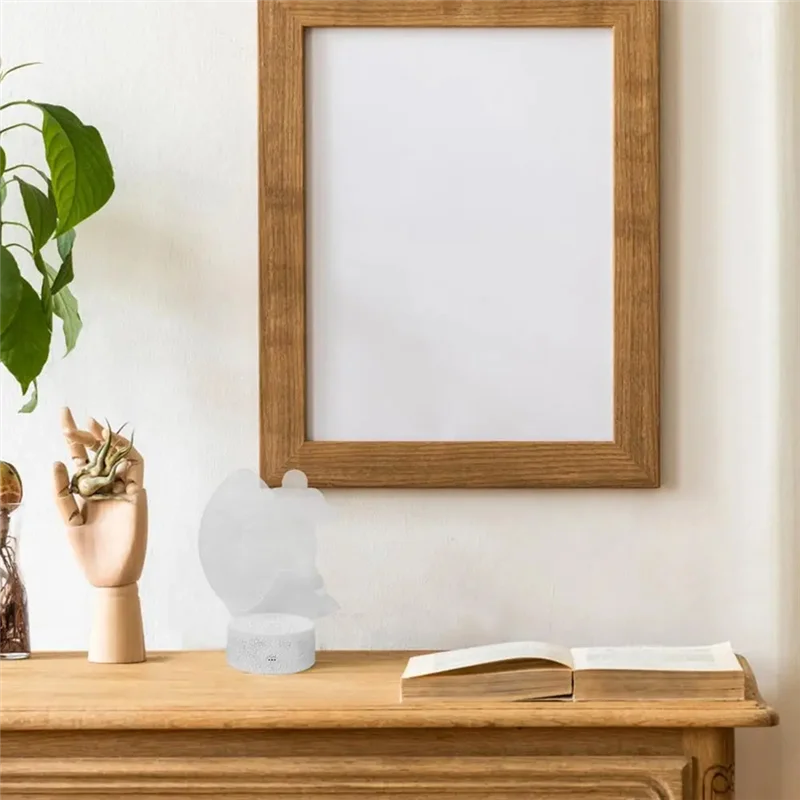 BAAG-LED футбольный светильник с 3D визуальными эффектами, акриловая лампа для футбольного знака, 16 цветов, меняющий энергосберегающий ночник для детей