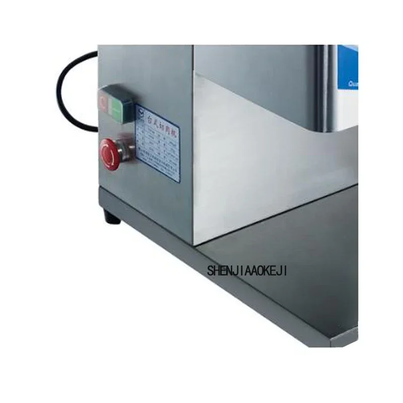 المنزلية 220 فولت TR-260 الفولاذ المقاوم للصدأ قطاعة اللحوم 260 كجم/ساعة سطح المكتب القطاعة الطازجة اللحوم تجهيز الأغذية آلة قطع اللحوم