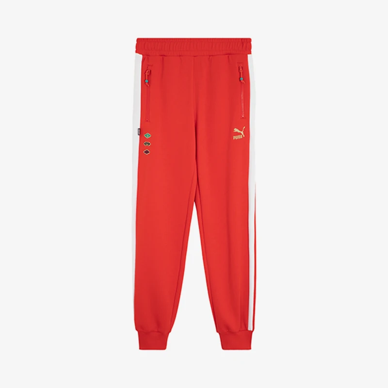 

Puma оригинальные новые мужские и женские трикотажные удобные повседневные спортивные брюки с завязками на ногах 625835-11